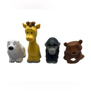 Fisher Price Little People Share And Care Safari Playset Replacement Animals Lot